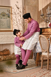 Baju Melayu Kids Luxury Bespoke Fit - Meadow Mauve