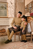 Baju Melayu Kids Luxury Bespoke Fit - Wool Tweed