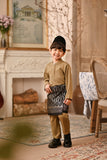 Baju Melayu Kids Luxury Bespoke Fit - Wool Tweed