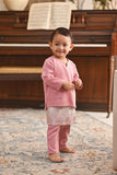 Baju Melayu Babies Teluk Belanga Smart Fit - Dusty Rose