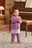 Baju Melayu Babies Teluk Belanga Smart Fit - Orchid