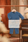 Baju Melayu Babies Teluk Belanga Smart Fit - Legion Blue