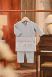 Baju Melayu Babies Teluk Belanga Smart Fit - Gray