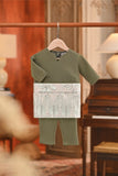 Baju Melayu Babies Teluk Belanga Smart Fit - Oil Green A