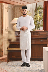 Baju Melayu Teluk Belanga Smart Fit - White