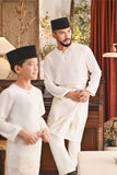 Baju Melayu Teluk Belanga Smart Fit - Off White