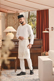 Baju Melayu Teluk Belanga Smart Fit - Off White