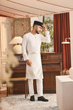 Baju Melayu Teluk Belanga Smart Fit - Off White