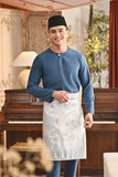 Baju Melayu Teluk Belanga Smart Fit - Legion Blue A