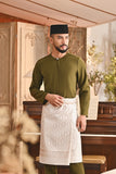 Baju Melayu Teluk Belanga Smart Fit - Avocado