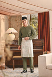 Baju Melayu Teluk Belanga Smart Fit - Oil Green A