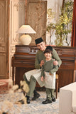 Baju Melayu Teluk Belanga Smart Fit - Oil Green A