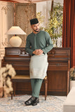 Baju Melayu Teluk Belanga Smart Fit - Hunter Green