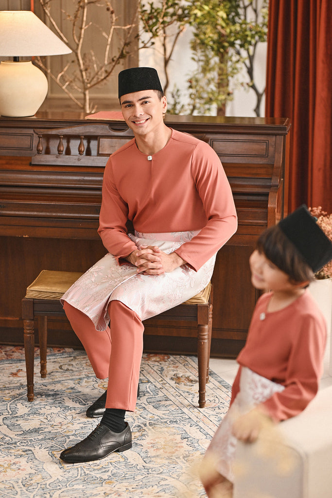 Baju Melayu Kids Teluk Belanga Smart Fit - Aragon