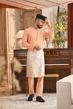 Baju Melayu Teluk Belanga Smart Fit - Peach