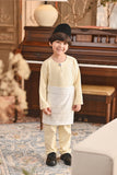 Baju Melayu Kids Teluk Belanga Smart Fit - Baby Yellow