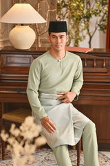 Baju Melayu Teluk Belanga Smart Fit - Pistachio A