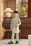 Baju Melayu Kids Teluk Belanga Smart Fit - Pistachio A