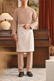 Baju Melayu Teluk Belanga Smart Fit - Mahogany Rose