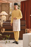 Baju Melayu Teluk Belanga Smart Fit - Misted Yellow