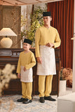 Baju Melayu Teluk Belanga Smart Fit - Misted Yellow