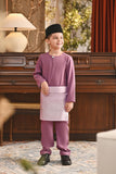 Baju Melayu Kids Teluk Belanga Smart Fit - Orchid