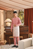 Baju Melayu Teluk Belanga Smart Fit - Dusty Rose