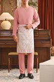 Baju Melayu Teluk Belanga Smart Fit - Dusty Rose