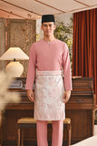 Baju Melayu Teluk Belanga Smart Fit - Dusty Rose