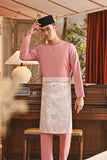 Baju Melayu Teluk Belanga Smart Fit - Dusty Rose