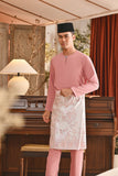 Baju Melayu Teluk Belanga Smart Fit - Dusty Rose