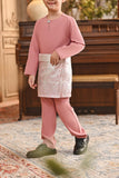 Baju Melayu Kids Teluk Belanga Smart Fit - Dusty Rose