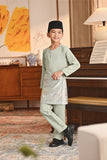 Baju Melayu Kids Teluk Belanga Smart Fit - Baby Mint
