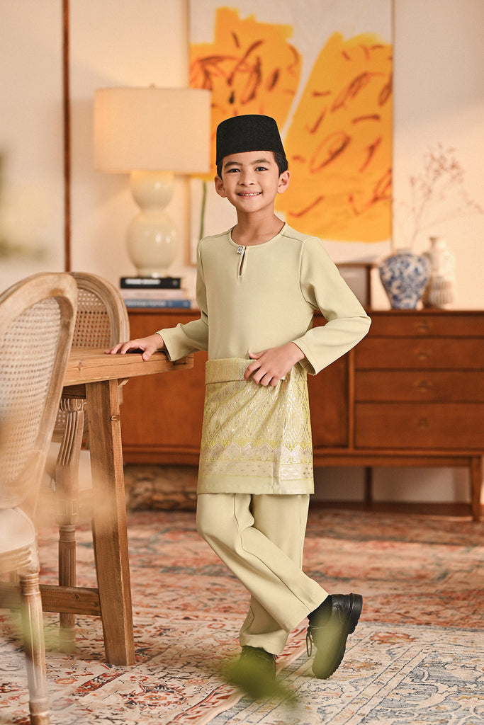 Baju Melayu Kids Teluk Belanga Smart Fit - Baby Bog