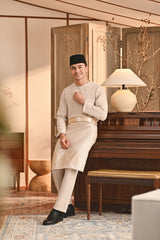 Baju Melayu Teluk Belanga Smart Fit - Nude