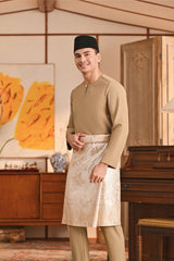 Baju Melayu Teluk Belanga Smart Fit - Natural