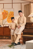 Baju Melayu Kids Teluk Belanga Smart Fit - Sand