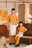 Baju Melayu Kids Teluk Belanga Smart Fit - Inca Gold