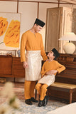 Baju Melayu Kids Teluk Belanga Smart Fit - Inca Gold