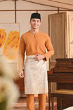 Baju Melayu Teluk Belanga Smart Fit - Sudan Gold