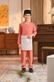Baju Melayu Kids Teluk Belanga Smart Fit - Crabapple