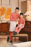 Baju Melayu Kids Teluk Belanga Smart Fit - Crabapple