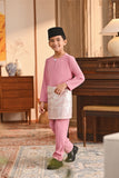 Baju Melayu Kids Teluk Belanga Smart Fit - Orchid Smoke