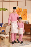 Baju Melayu Kids Teluk Belanga Smart Fit - Orchid Smoke