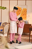 Baju Melayu Kids Teluk Belanga Smart Fit - Orchid Smoke