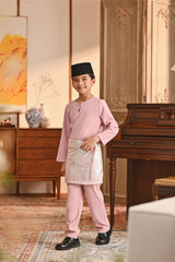 Baju Melayu Kids Teluk Belanga Smart Fit - Fragrant Lilac