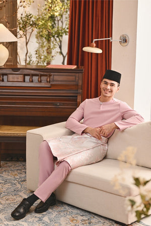 Baju Melayu Teluk Belanga Smart Fit - Fragrant Lilac