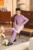 Baju Melayu Kids Teluk Belanga Smart Fit - Regal Orchid