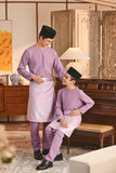 Baju Melayu Teluk Belanga Smart Fit - Regal Orchid