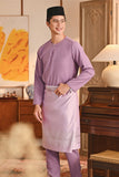 Baju Melayu Teluk Belanga Smart Fit - Regal Orchid